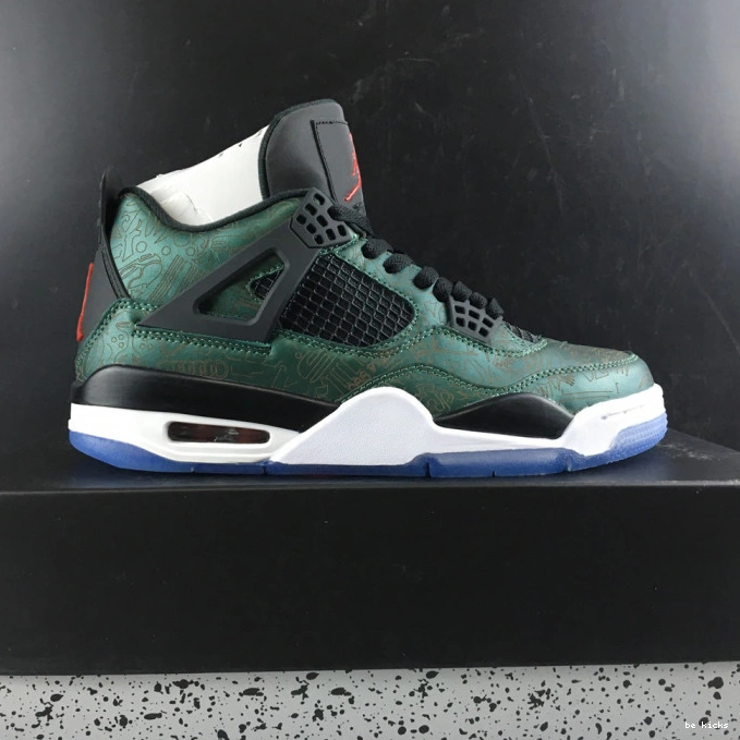 Cheap aj4-1043515 jordan 4 air green laser 0503
